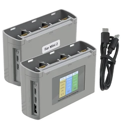 For MINI2/MINI SE Battery Charger Three-Way Charging Housekeeper For DJI mini 2 USB Charging Remote Control