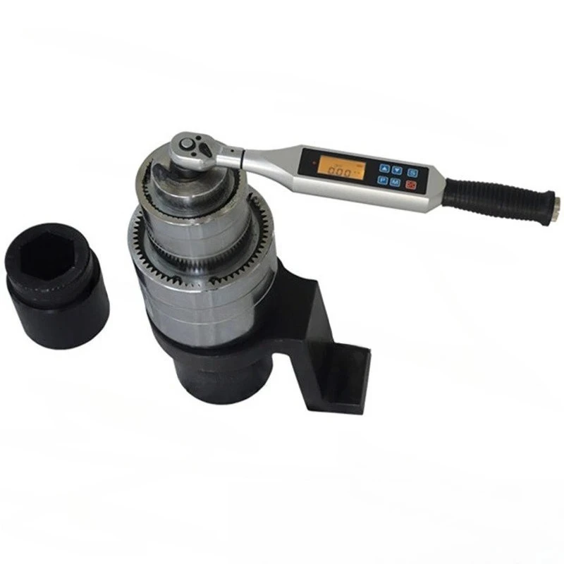 

Resistor foot replaceable torque multiplier 8000N.m digital display torque wrench amplifier, torque wrench amplifier