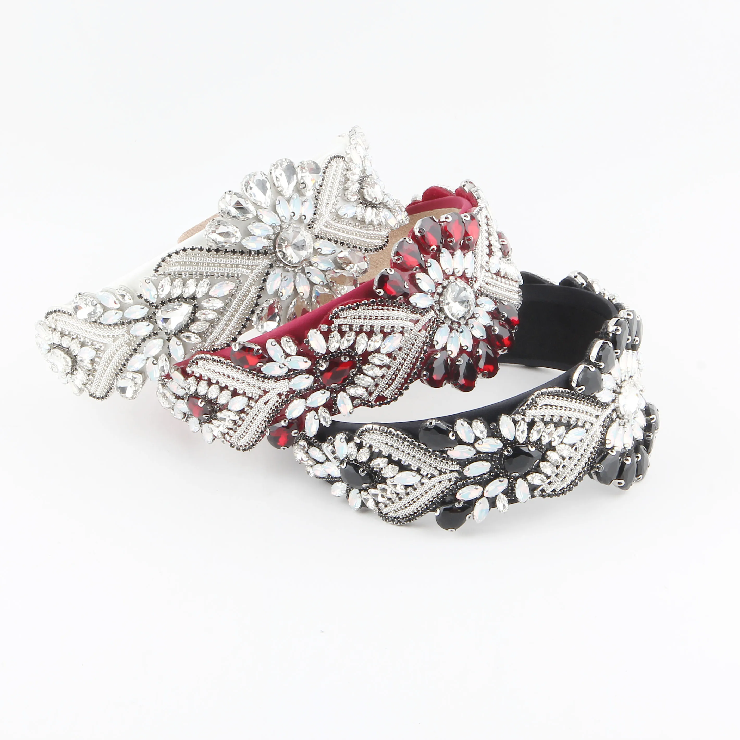 

New Fashion European And American Baroque Multi-Color Rhinestone Gorgeous Temperament Headband 398