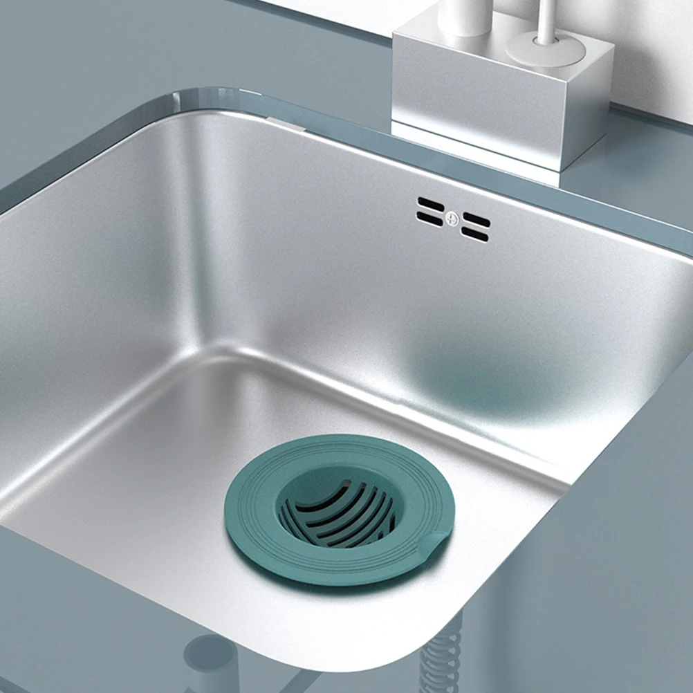 

4pcs Sink Filter Durable Hair Catcher Kitchen Toilet Sink Cover Bath Floor Drain Cover Blockage Prevention Sewer Strainer