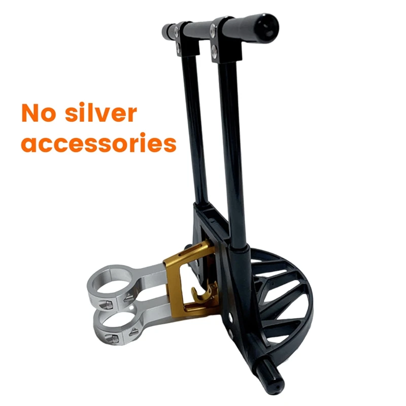 Folding Bike Front Bags Racks Bracket For Brompton Bicycle Backpack S-Bag Carrier Block Frame Brackets