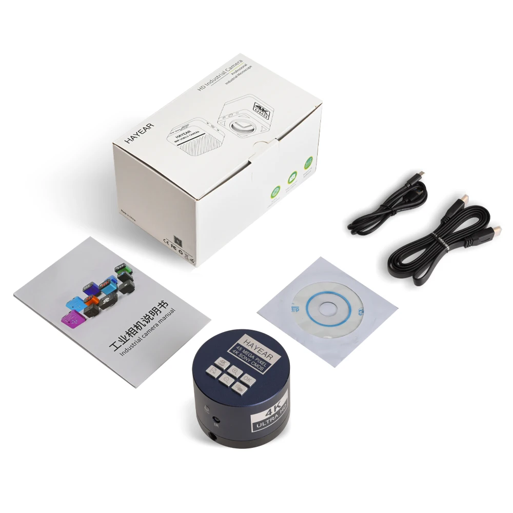 4K UHD Microscope Camera 45MP HDMI USB 3.0 Type-C Sony IMX678 Autofocus Digital Electronic Microscope for Phone Repair Soldering