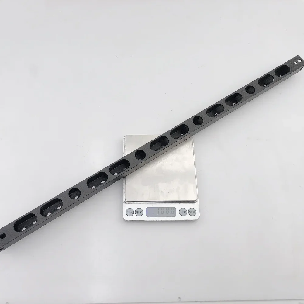 

Funssor CNC Made Ratrig V-core 4 3D printer CF Tube for VC4 Gantry ultra light X-Beam Light weight X axis Square Tube