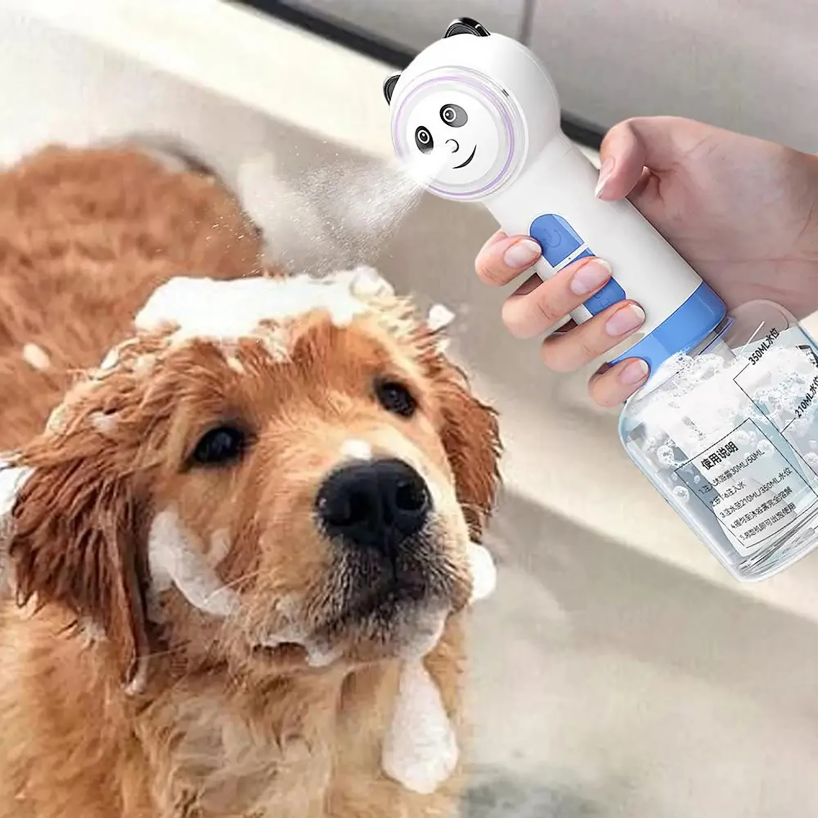 

Pet Cleaning Bathing Electric Foam Machine USB Charging Automatic Soap Dispenser Foam Machine Pet Accessories