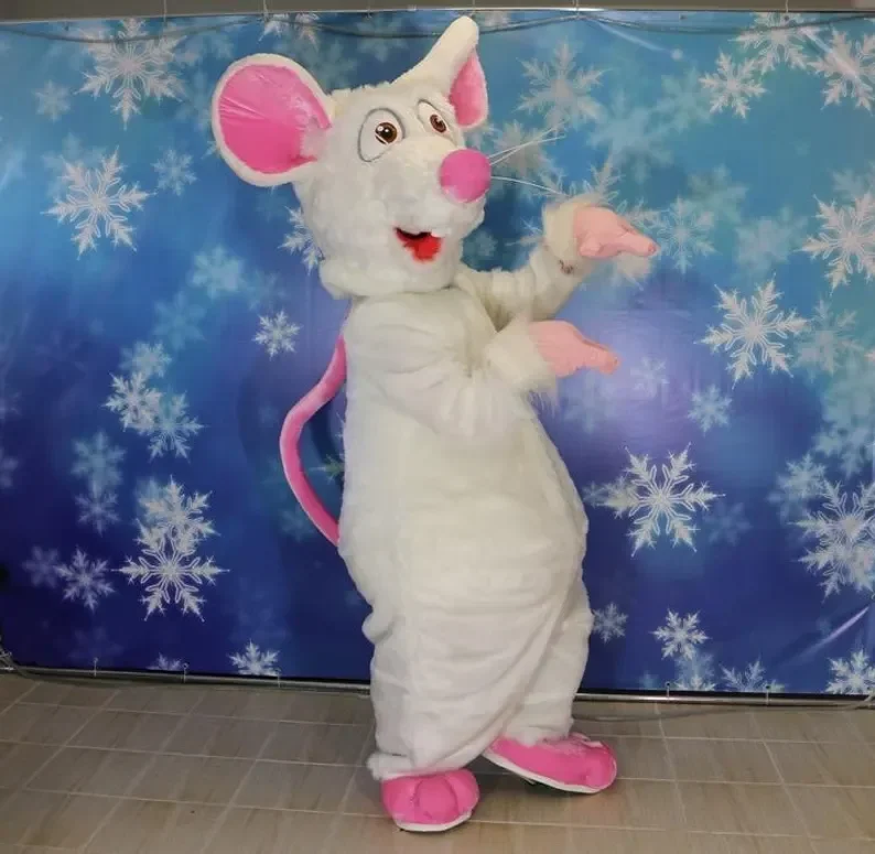 

Cartoon Mouse Mascot Costume Animal Characters Cosplay Costumes for Adults Holiday Festival Halloween Parties Outfits Full Set