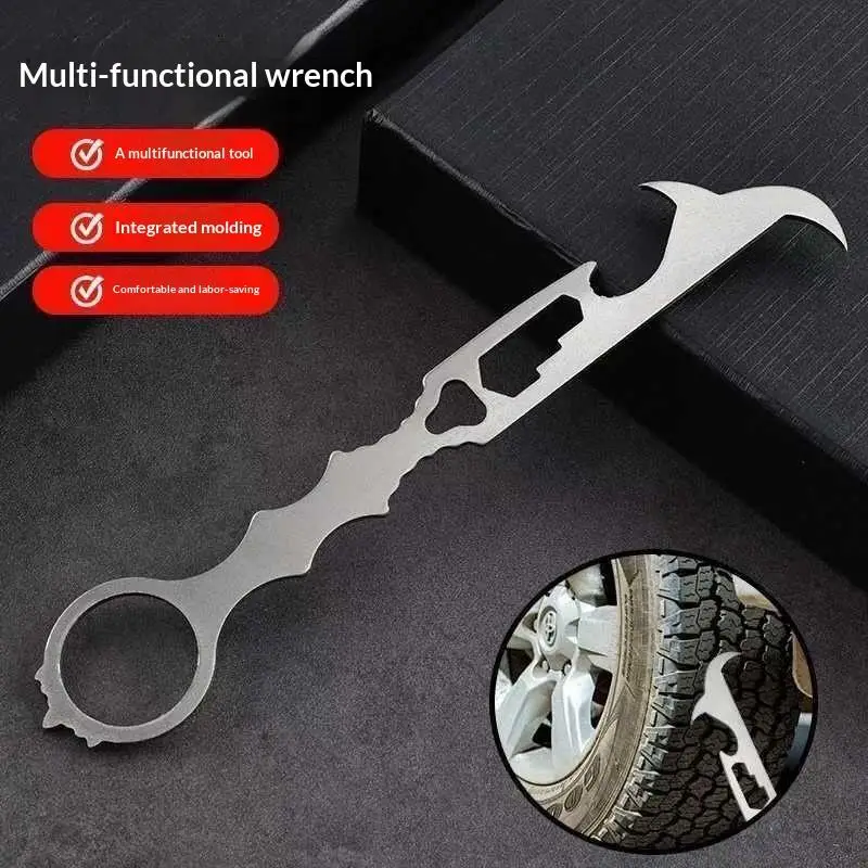 

Tyre Stone Remover Portable Rock Picker Wrench Car Tool for Effortless Stone Removal from Tire Grooves