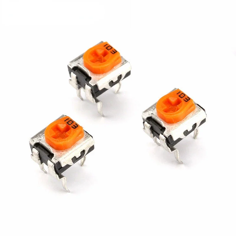 20pcs WH06-2C Trimmer Potentiometer Variable Resistors 100 200 500 1K 2K 5K 10K 20K 50K 100K 200K 500K 1M ohm WH06