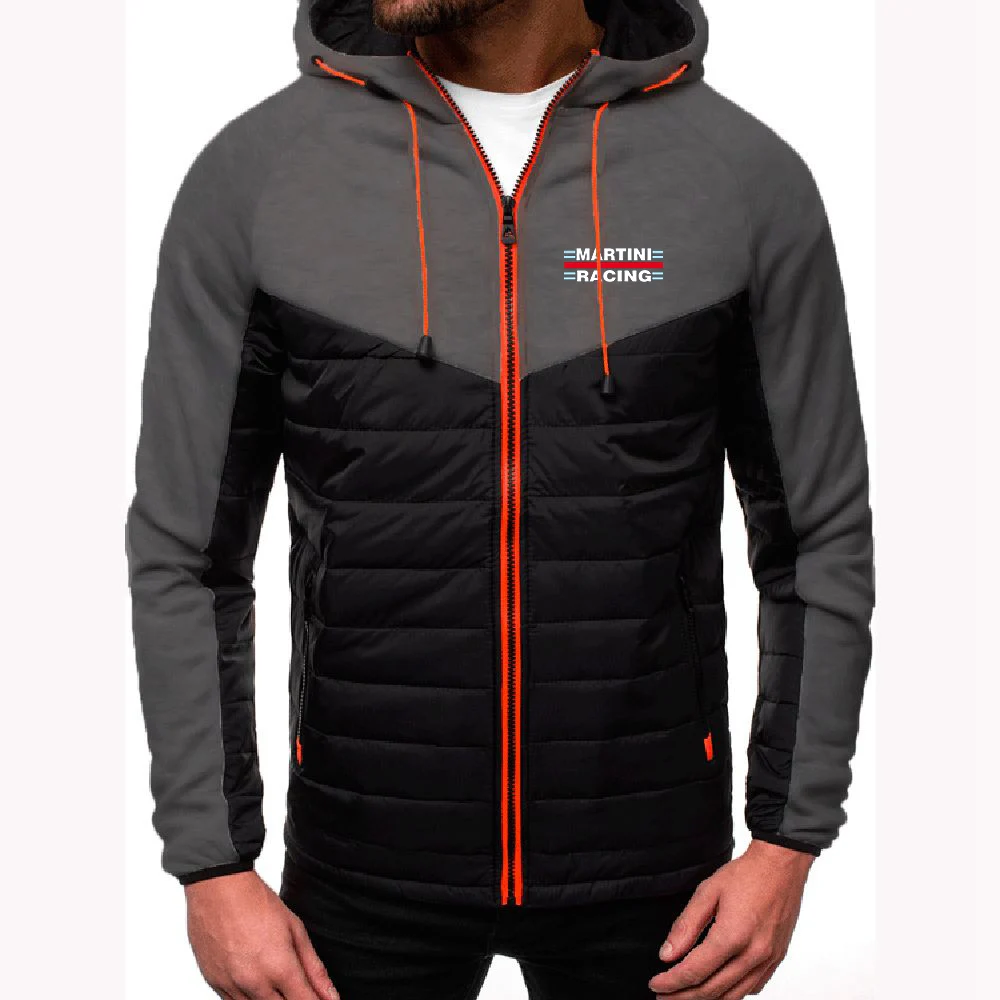2025 Attractive Trendy Coat Spring And Autumn Man's Zipper Hooded Jacket Martini Racing Logo Print Fashion Drawstring Hoodies view 6