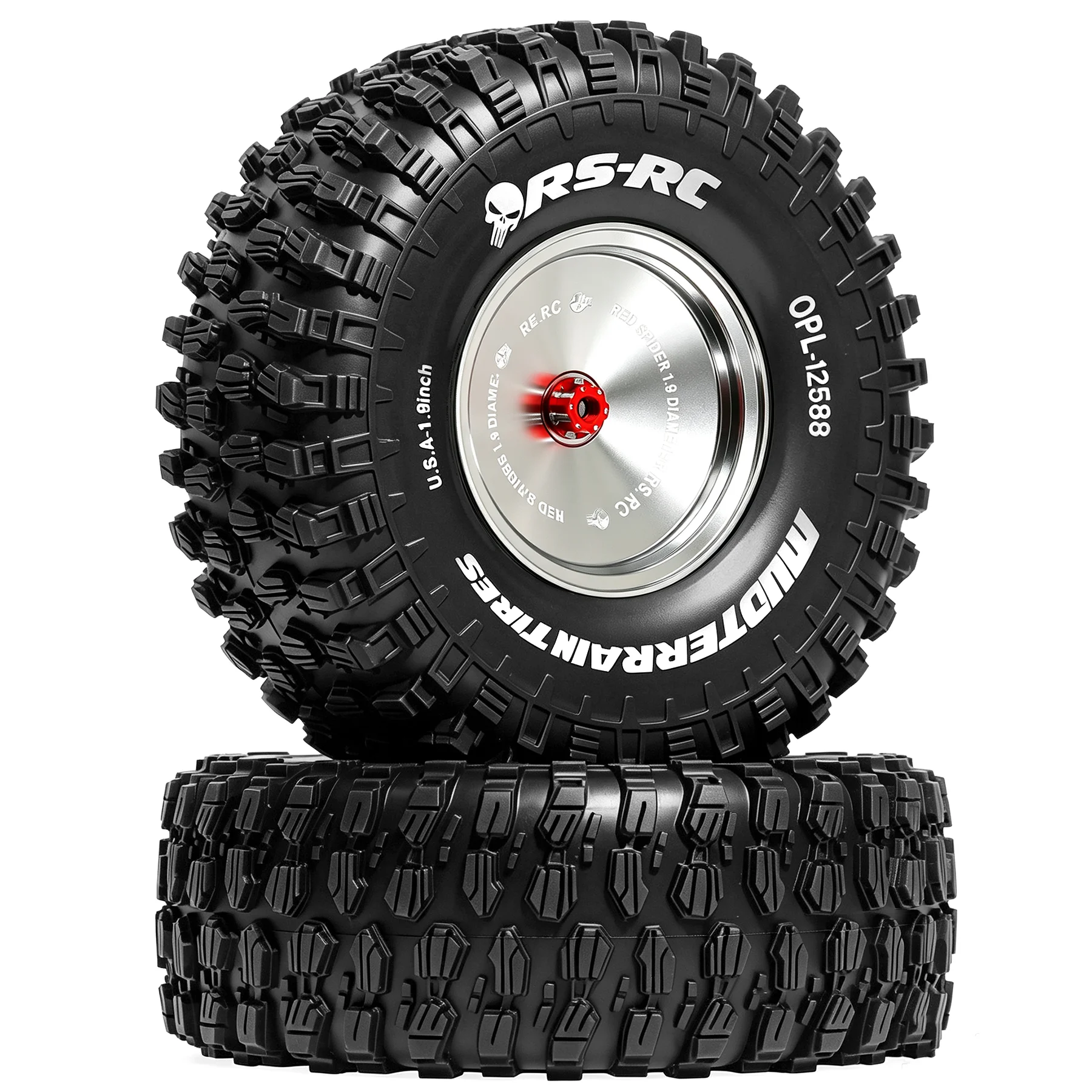 RED SPIDER 4Pcs 1.9