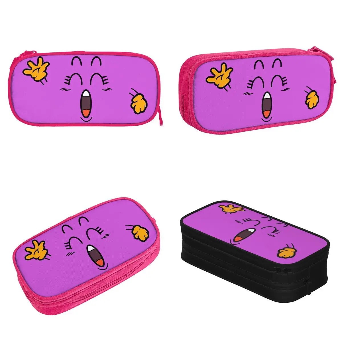 Happy Arale Dr.Slump Pencil Case Fun Manga Pen Box Bags Girls Boys Big Capacity Students School Gift Pencilcases