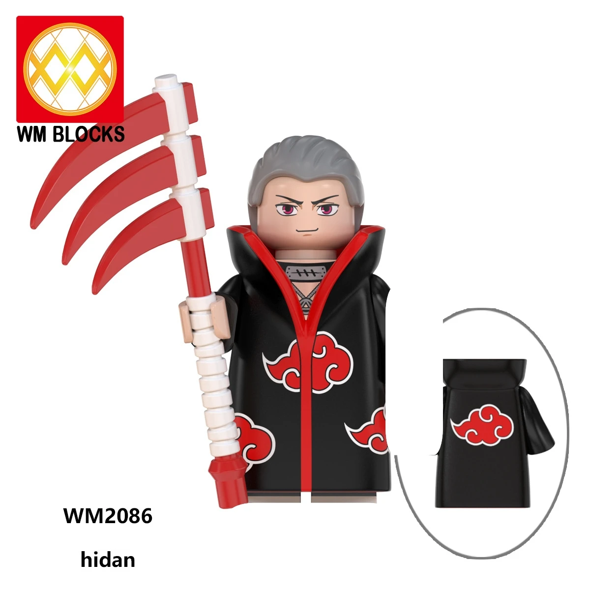 Naruto Jiraiya Gaara Sasuke Uchiha Obito Itachi Mardara Kakashi Anime Mini-Bausteine Figuren WM6105 WM6106 WM6107 WM6111 WM6113