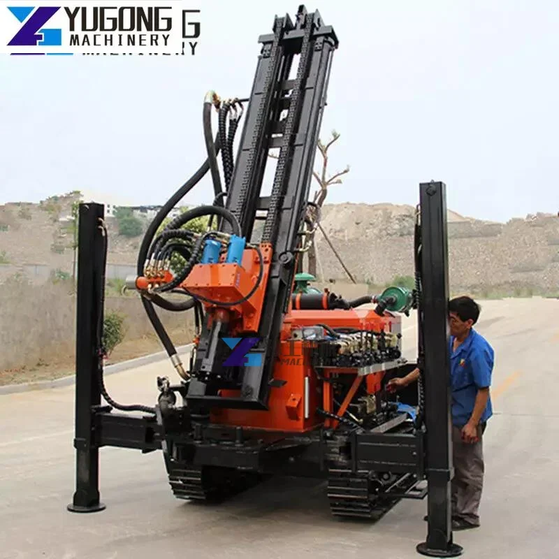 Water Well Drilling Rig Machine 500m Water Well Drilling Machine Diesel Hydraulic Borehole Water Well Drilling Rig Machine