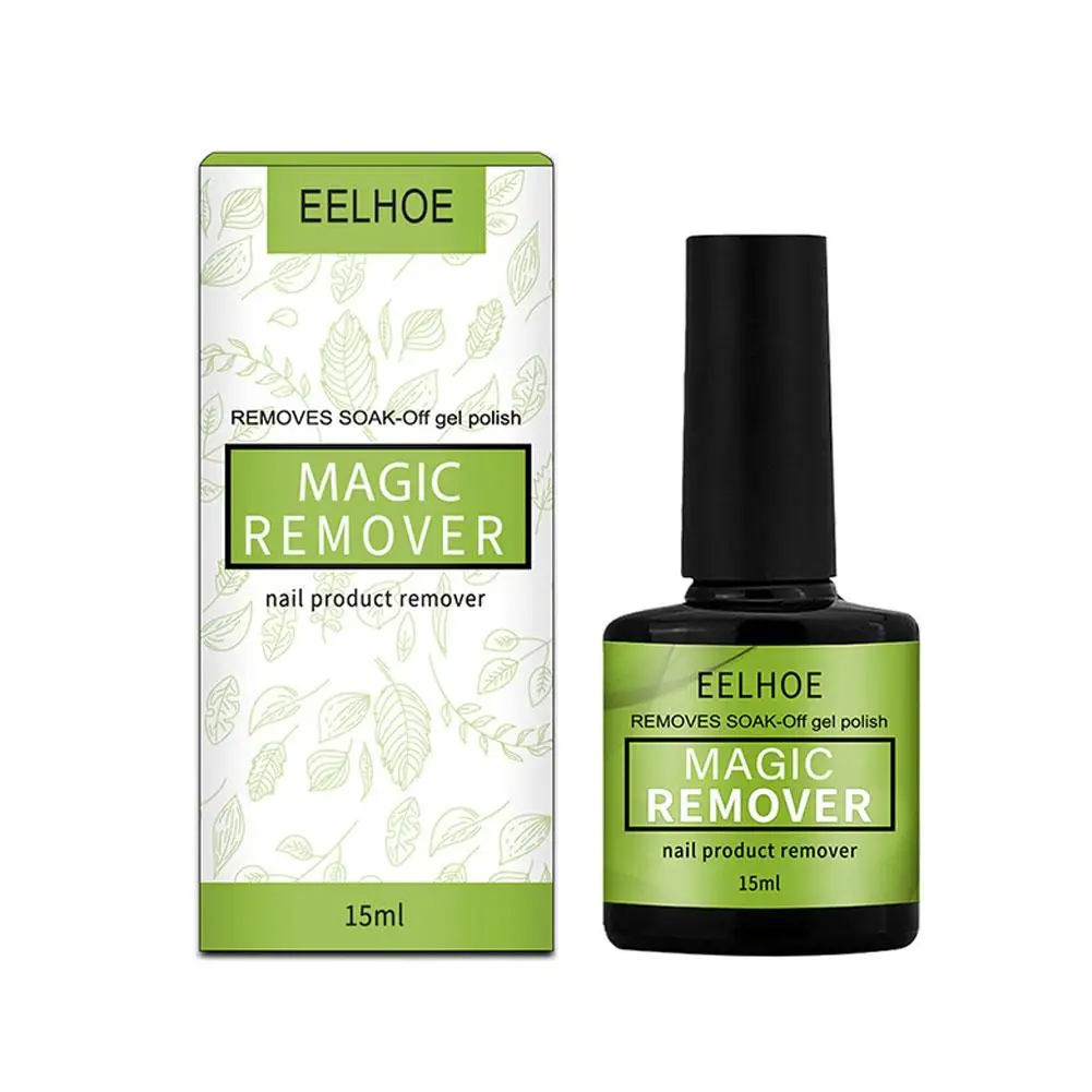 Dissolvant rapide pour vernis à ongles gel UV, 15ml, magique, éclatement, semi-continu, E7R7