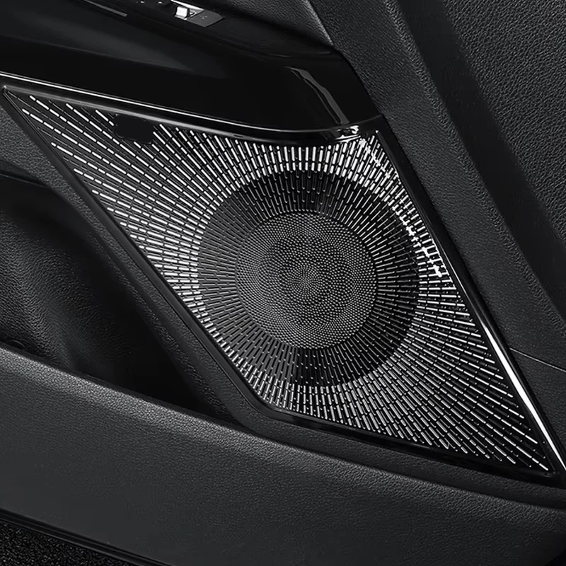 For Kia Optima K5 2021-2026 Accessories Car Door Speaker Cover Car Audio Speakers Case Stereo Sound Frame Decoration Part
