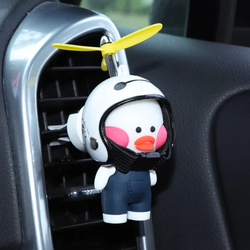 

Cartoon Doll Duck Car Air Freshener Auto Interior Decoration Accessories Car Perfume Diffuser Conditioning Vents Fragrance Clip