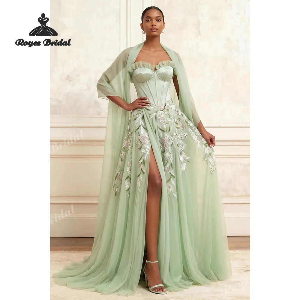 Paillettenbestickte A-Linien-Abschlussballkleider 2026 Trägerlose elegante Festkleider Maßgeschneidertes Abschlusskleid