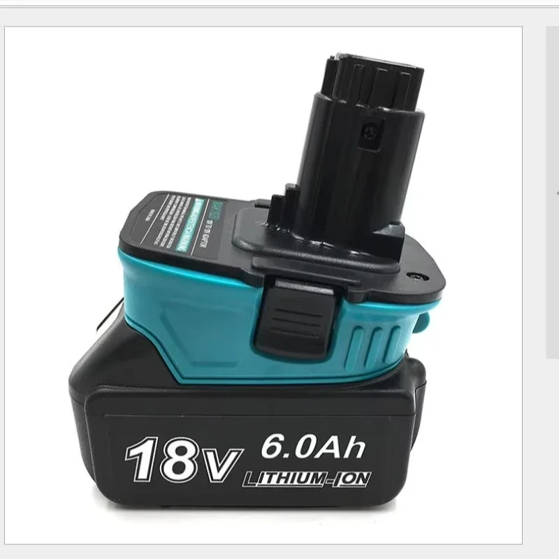 Battery Adapter Converter for Dewalt 18V NiCd/NiMH Battery Power Tools Compatible for Makita BL Series 18V Lithium-Ion Batteries