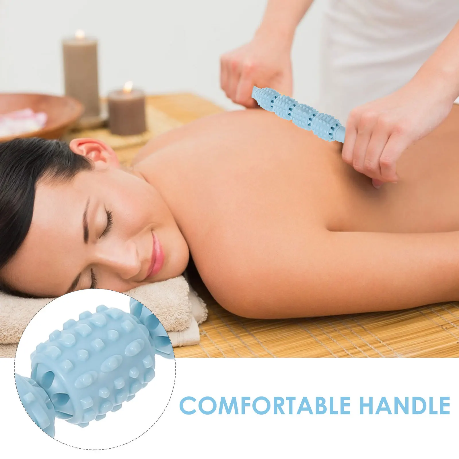 

Professional Massage Stick Made of Premium Material for Leg Back Shoulder Neck Muscle Relief Pain Reduction Yoga Fitness Roller