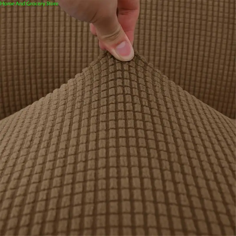 0XXA Soft Stretchable Sofa Cover Machine Washable Skin Friendly Couch Protector