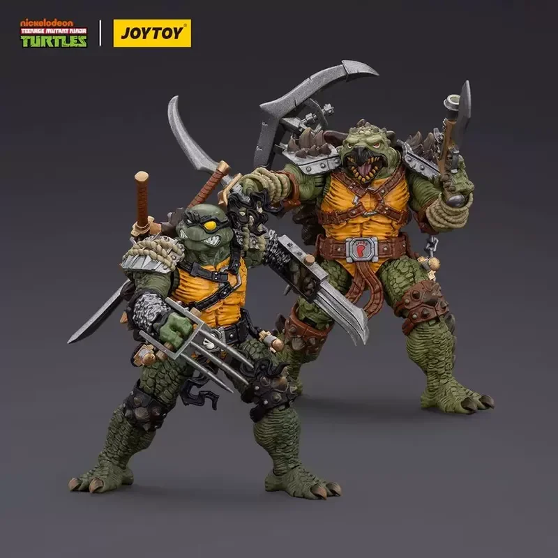 Joytoy Teenage Mutant Ninja Turtles Slash 1/18 Scale Action Figure Collectible Poseable Display Gift Decor For Adult Fans