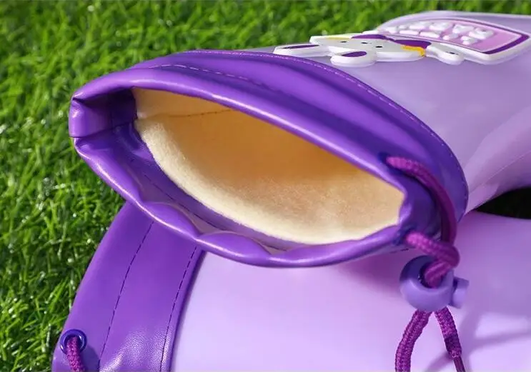 أحذية المطر لمنتصف الساق للأطفال لجميع المواسم، أحذية صيفية كرتونية مضادة للانزلاق من الأسفل للجنسين، أحذية مائية للأطفال الصغار للأولاد والبنات #6