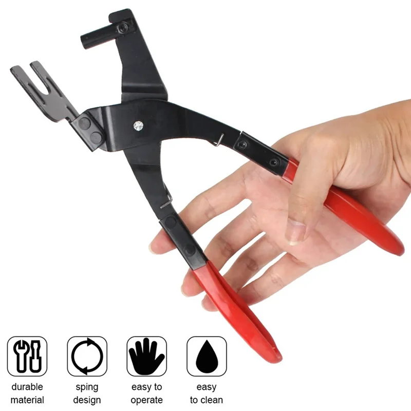 

Car Exhaust Hanger Removal Tool Puller Tire Car Exhaust Rubber Pad Plier Special Disassembly Tool