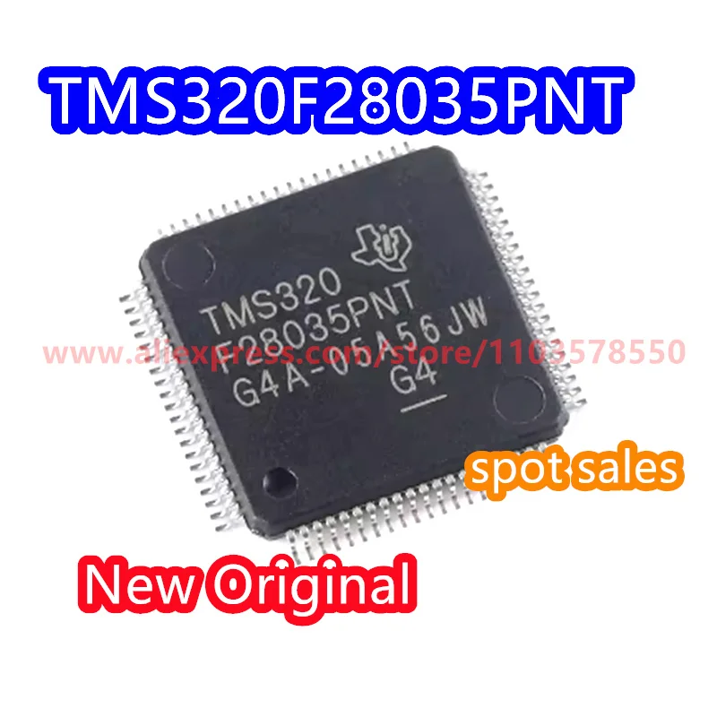 

10PCS TMS320F28035PNT package LQFP-80 C2000 C28x 32-bit microcontroller MCU brand new original F28035PNT