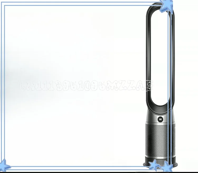 Bladeless Fan Household Cooling and Heating Dual-purpose Energy-saving Air Purifier Circulating Floor Fan Heater