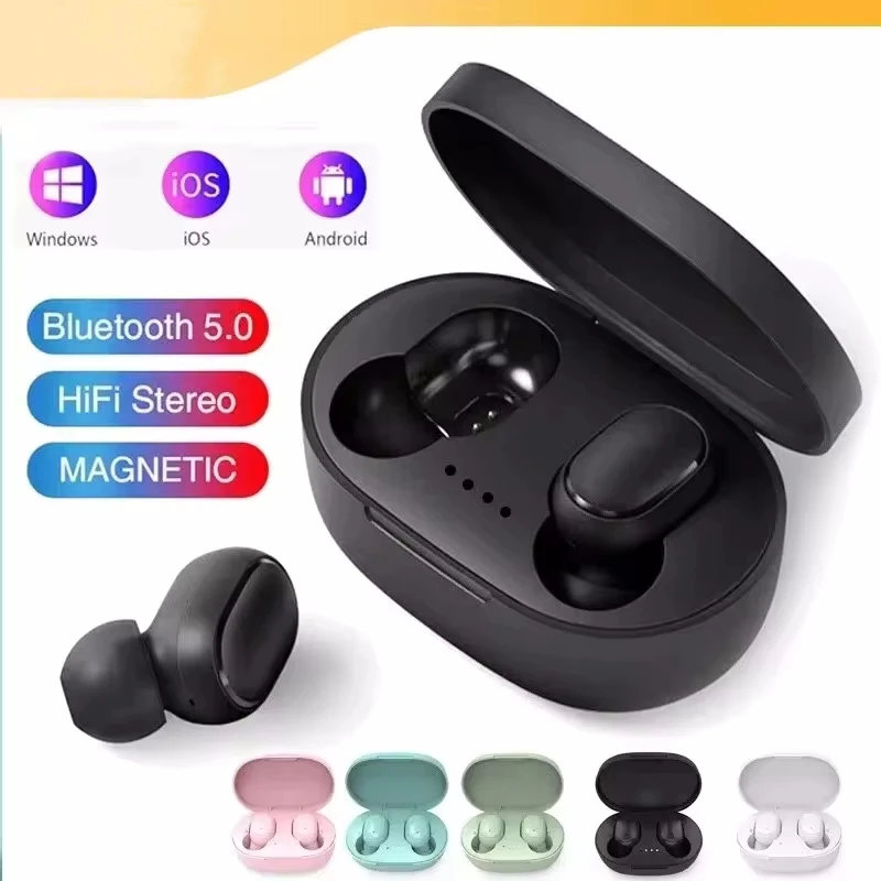 2024 original TWS A6s headset wireless earphones Bluetooth headphones 5.0 Sport stereo Fone Bluetooth earbuds for Xiaomi Huawei