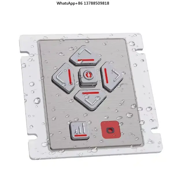 LIFPOS Audio Navigation Keyboard Tactile&Audible System Navigation Keypad USB Interface for Any ADA or DDA Compliant Application