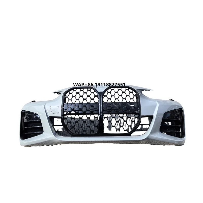 

Hot Selling 2024 for 4 Series G26 Front Bumper Kit Plastic Grille for Latest Car Parts Easy Front Installation