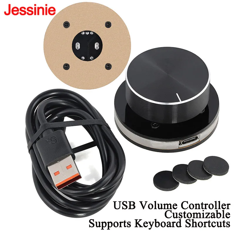 controlador-de-volume-usb-para-computador-controlador-ajustavel-de-volume-usb-com-suporte-a-teclas-de-atalho-personalizaveis-com-rgb-para-pc-e-celulares