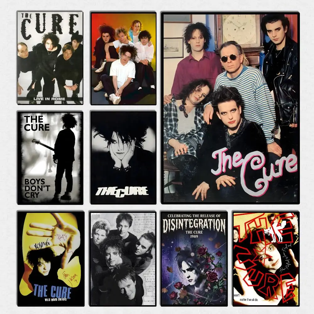 Famous The C-Cure Band Poster High Quality Wall Art For Home Office Bedroom Living Room Hallway Bar Perfect Gift Idea