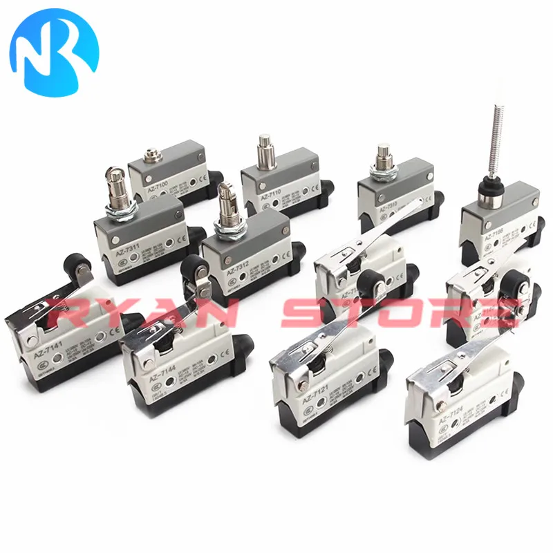 1PCS 100% New Micro Travel Limit Switch AZ-7120 7121 7124 7144 7110 7310 7311 7312 7100 7141 7140 7166 1NC 1NO