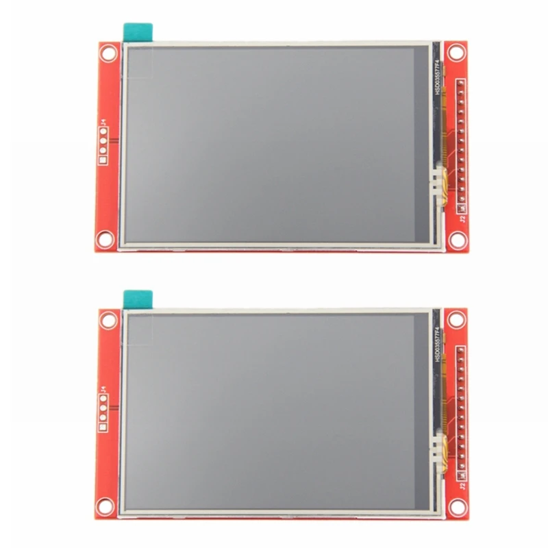 2X 3.5 Inch 480X320 SPI Serial TFT LCD Module Display Screen With Press Panel Driver IC ILI9488 For MCU