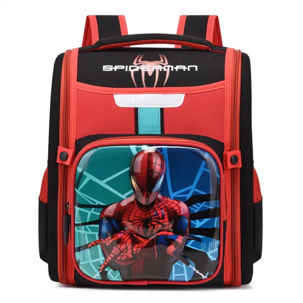 

Elementary School Backpack New Cartoon Backpack Children's 3D Hard Shell Space Bag Elsa Spider Man Fully Open Student Backpack