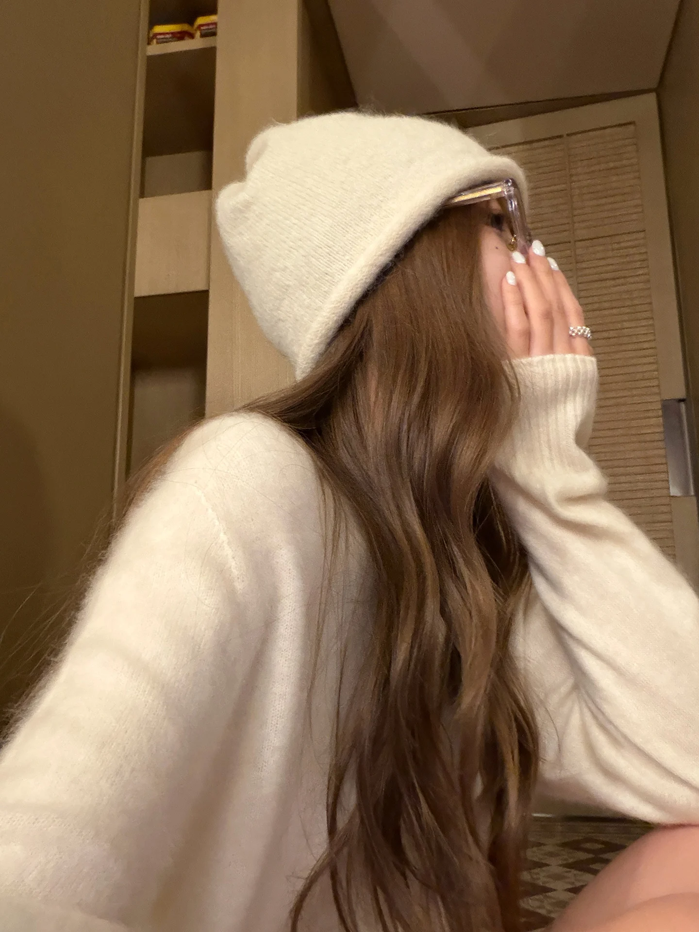 

New Arrival Yoyozizhi Women's Loose Fit Fce Lined Base Layer Sweater Comfortable Casual Sle Long Sve round Ne Top