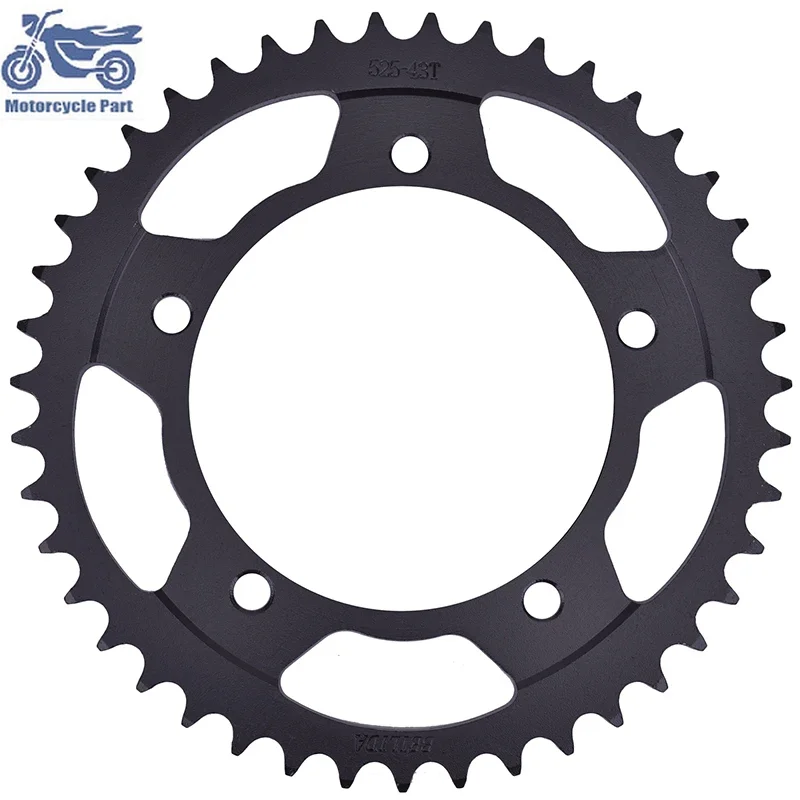 For Triumph 800 865 Bonneville 2006-2015 600 Speed Four 2003-2005 865 Thruxton Motorcycle 525-43T 525 43 Tooth 43T Rear Sprocket