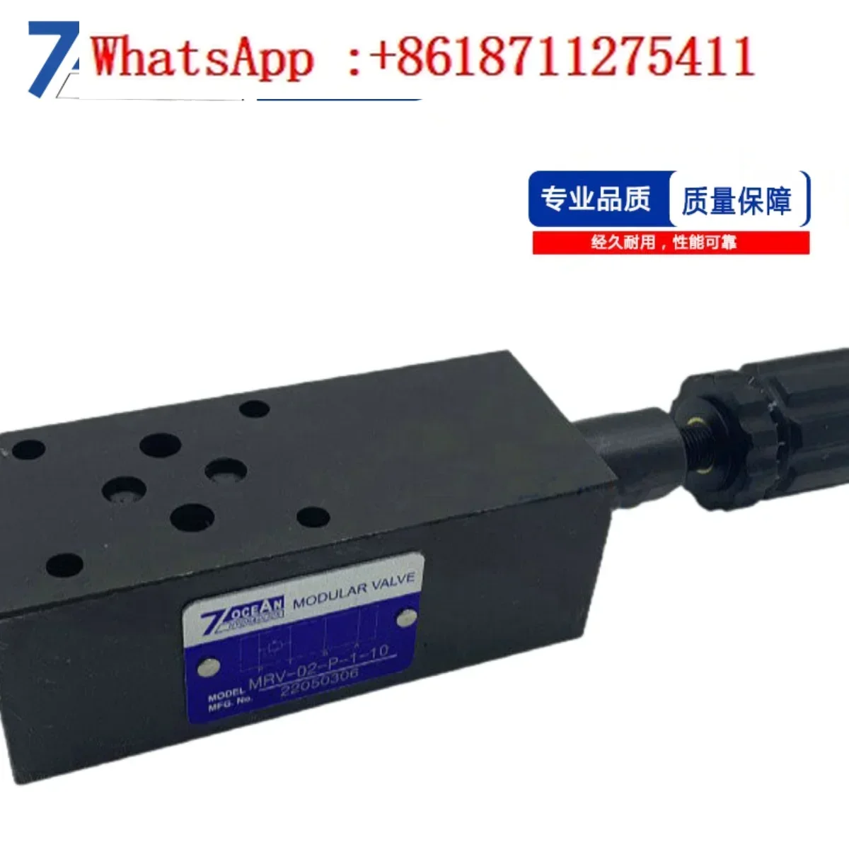 

MRV-02-P-2-10 Taiwan 7OCEAN Seven Oceans MRV-02-P-1/3/4-10/B stacked relief valve