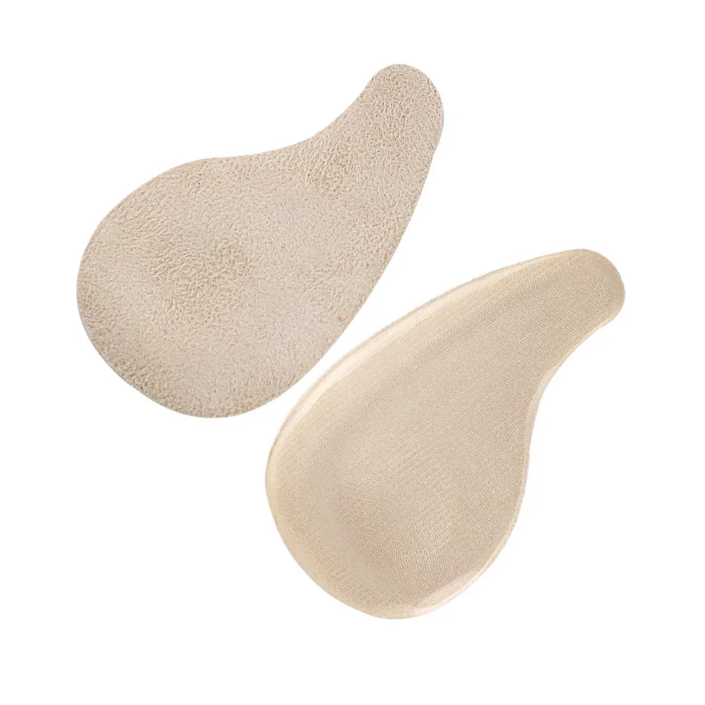 

2pcs Heel Shoe Pads Apricot Foot Correction For O X Leg Type Half Insoles Practical Insoles For Sneakers Boots Foot Care Tools