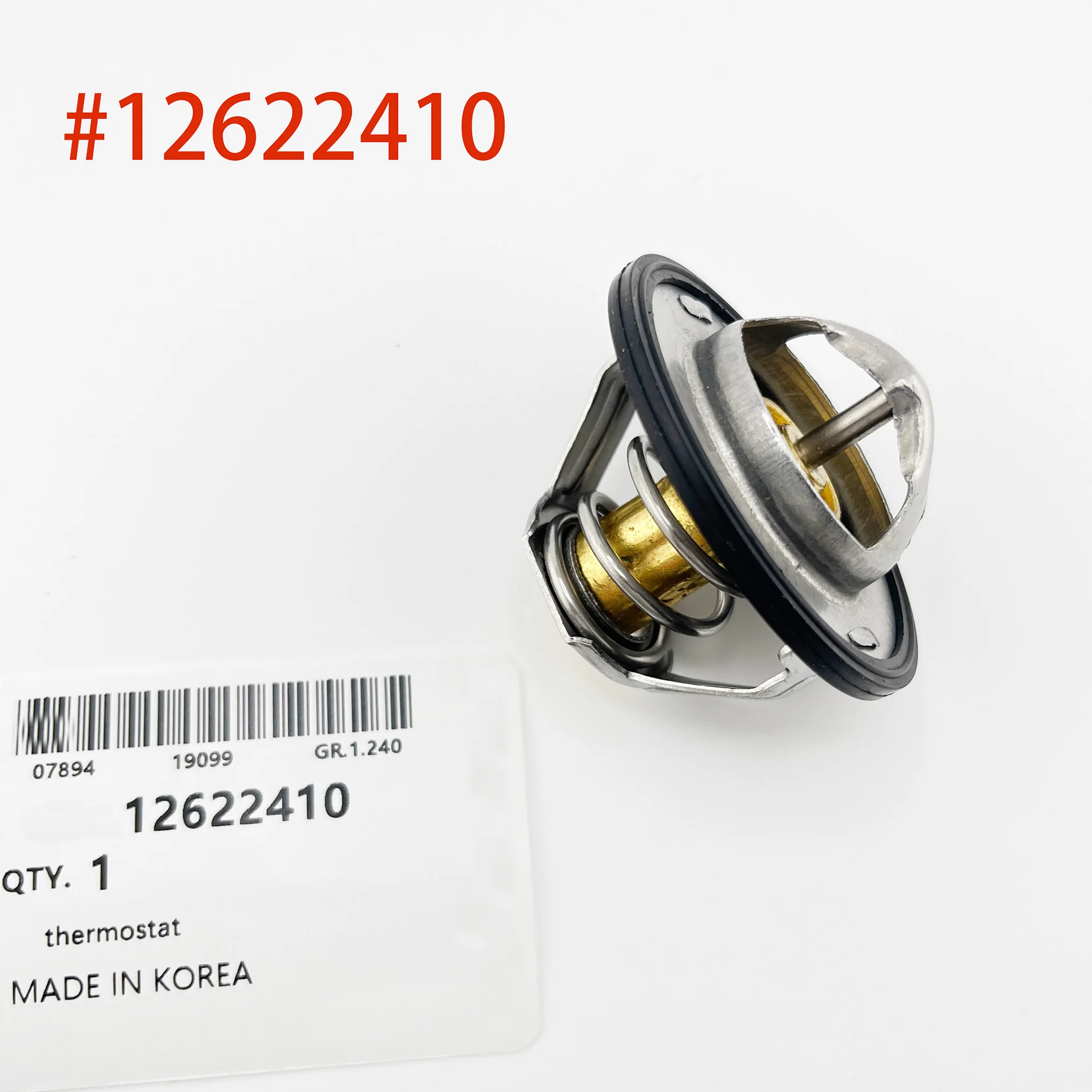Termostato de motor 12622410 para Cadillac Buick GL8/SLS LaCrosse Regal Saab 9-3, sistemas de refrigeración Chevrolet Malibu Captiva BEC chevrolet sonic repuestos