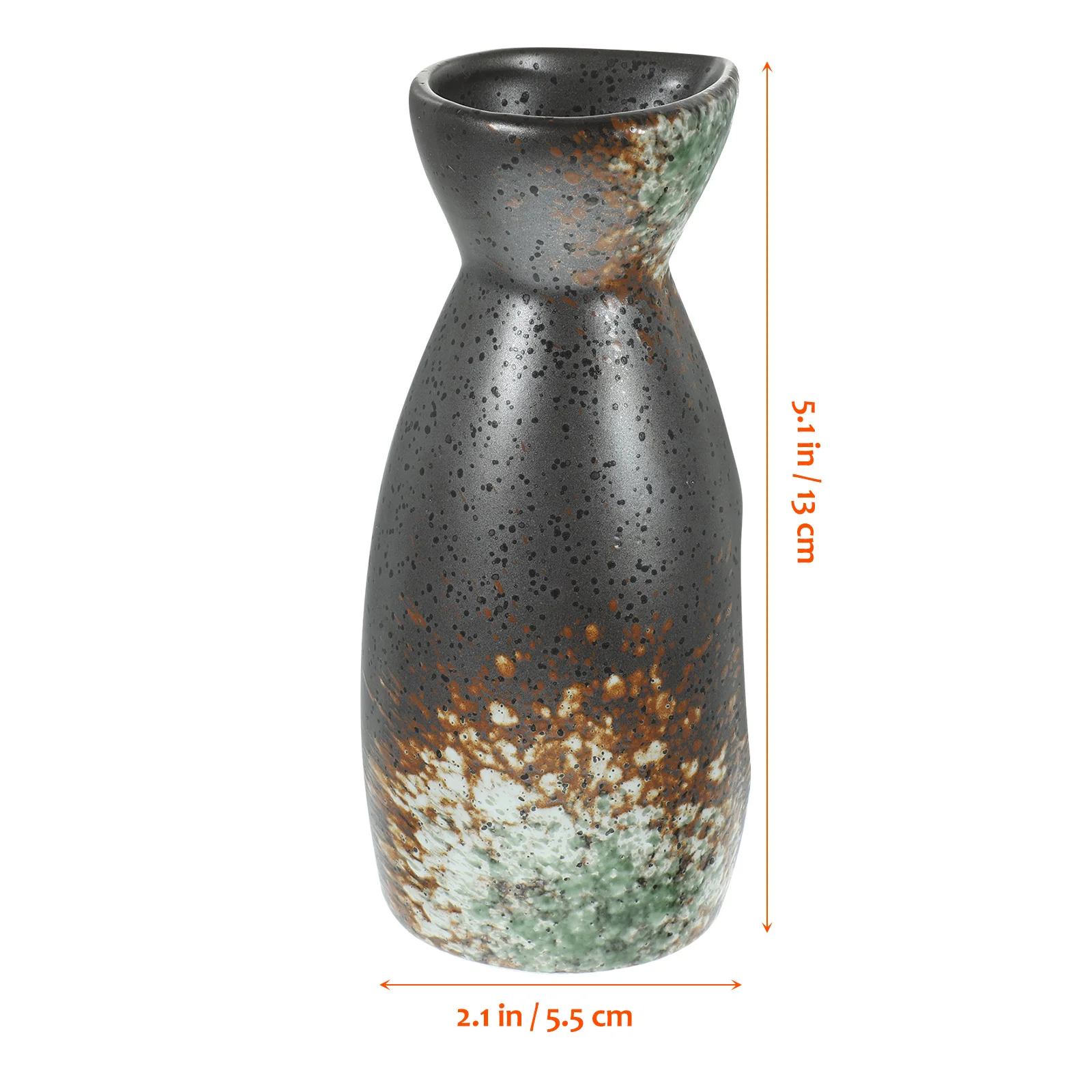 

1Set Japanese Sake Pot Set Ceramic Delicate Sake Cups Reusable Household Wine Liquor Serving Kit Party Decoration