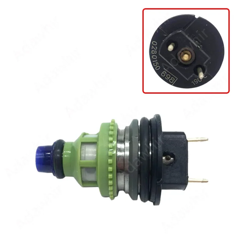 1pcs  Fuel Injector for Renault 19 / Clio 1.6 Spi Fiat Tipo 1.6 Ie VW Golf 1.8 0280150698 9946343 7077483 0280 150 698