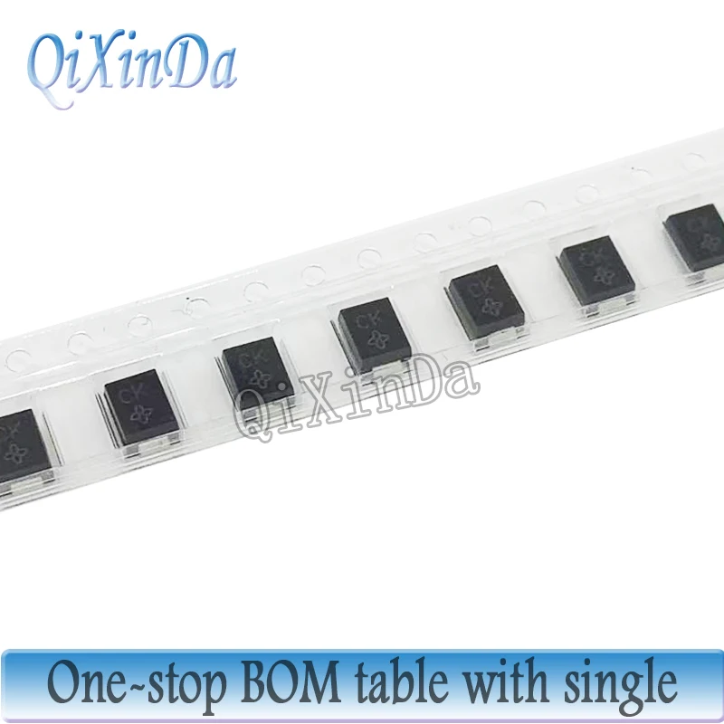 50 Stück SMD TVS Diode SMBJ26CA SMBJ28CA SMBJ30CA SMBJ33CA SMBJ36CA SMBJ40CA SMBJ43CA SMBJ46CA SMBJ48CA SMBJ51CA SMB_DO-214AA