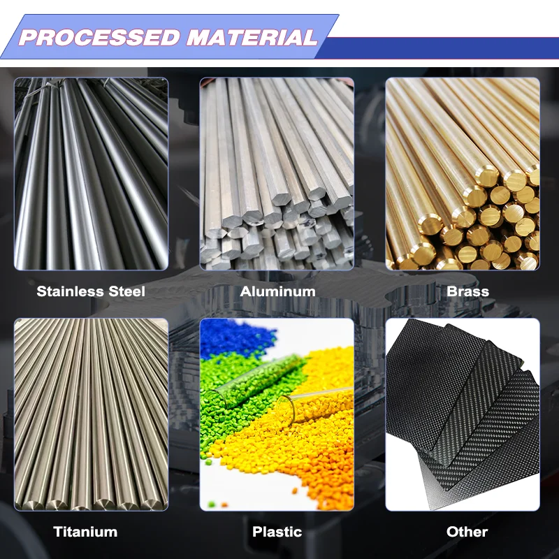 أجزاء معدنية مخصصة عالية الدقة بأكسيد سبائك الألومنيوم مكونات التيتانيوم تحول تلميع خدمات التصنيع باستخدام الحاسب الآلي #5