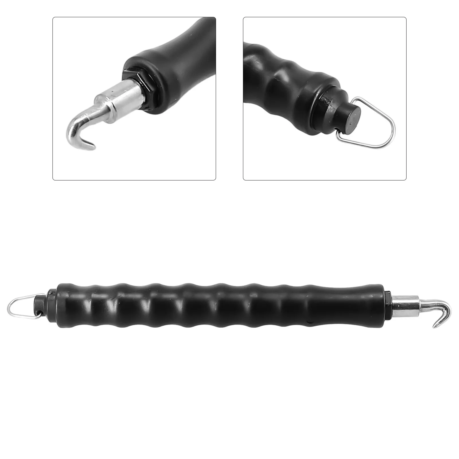 1pc Halbautomatische Rebar Draht Twister Stahl Binden Haken Baustelle Rebar Draht Knoten Zange Verdrehen Zaun Wicklung werkzeug – Detail 3