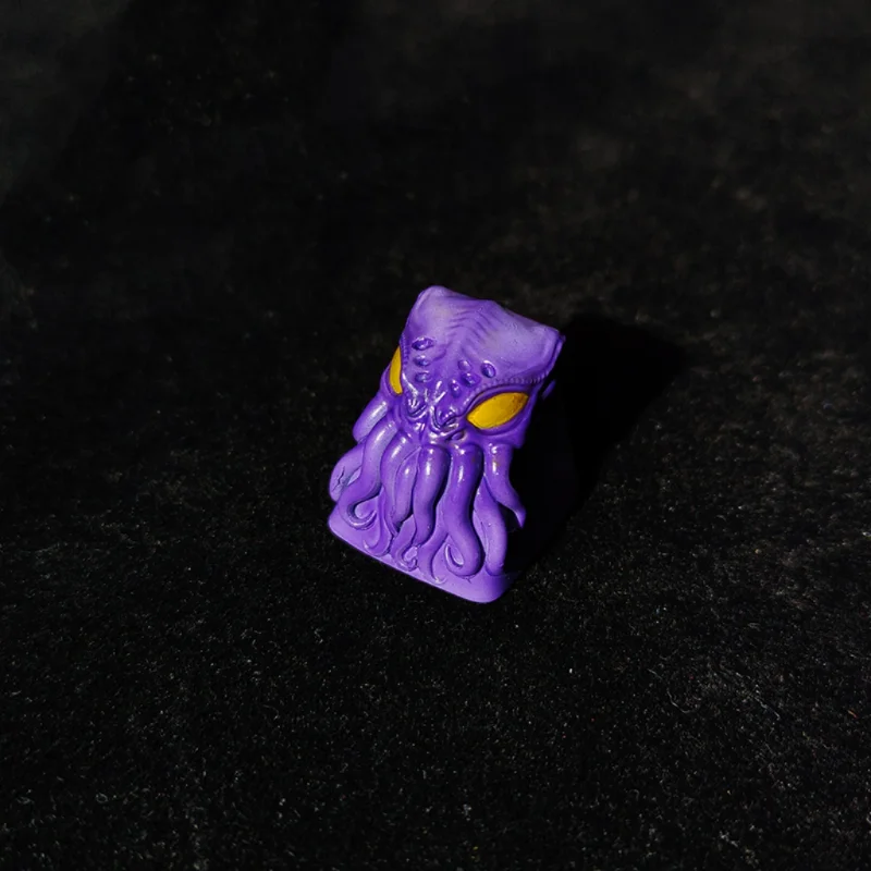 MiFuny Mutant Octopus Keycaps Niestandardowe nakładki na klawiaturę z żywicy 3D Ręcznie robione nakładki na klawisze do klawiatury mechanicznej Akcesoria Prezenty