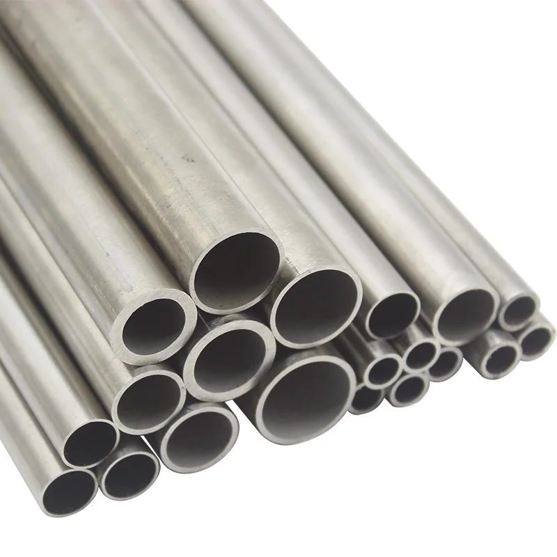 4pcs  304 Stainless Steel Capillary Tube Pipe Silver OD 8mm ID 5.5mm, 350mm Length, customize service all diameters in stock