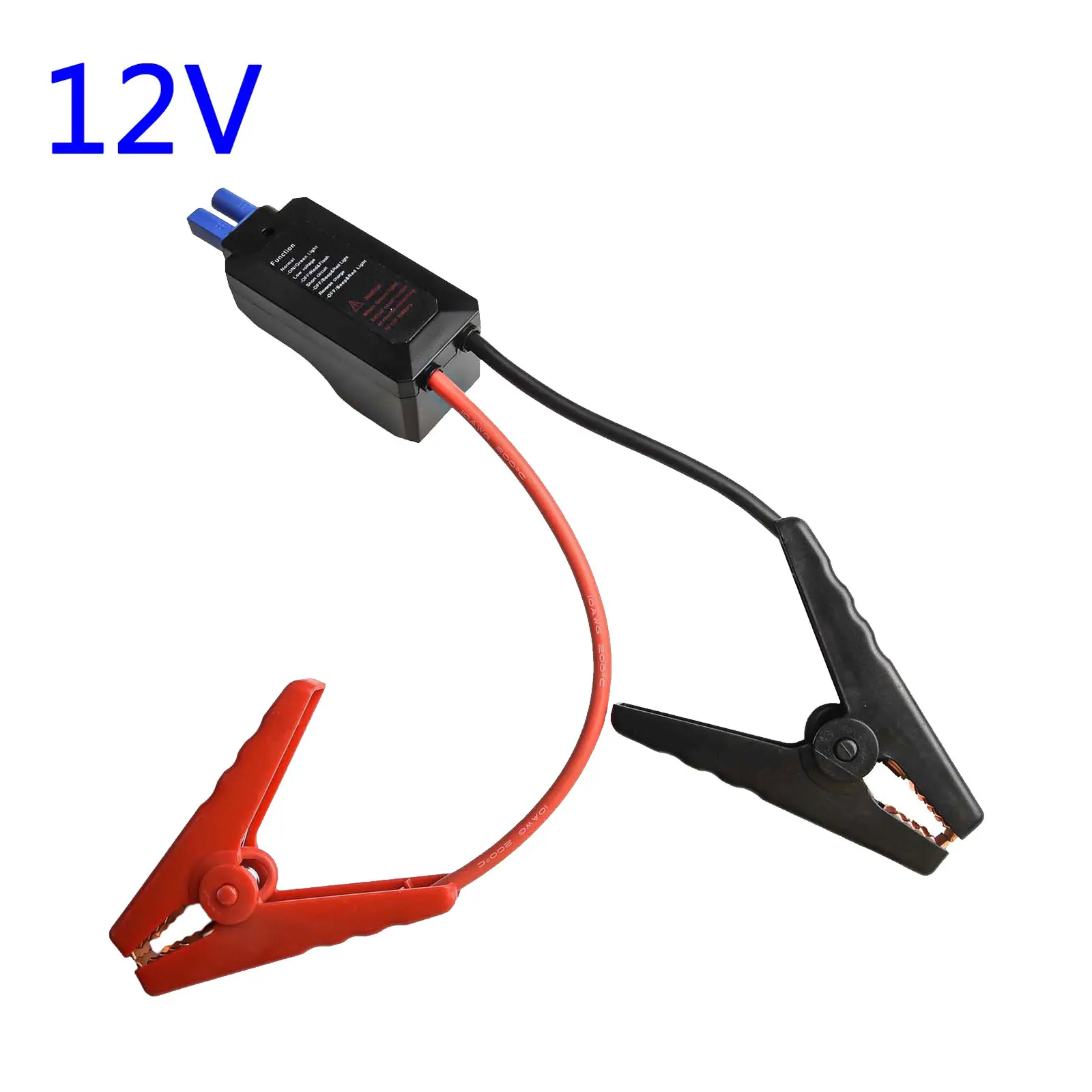 12V 500A For Alligator Clamp with EC5 Male for Jump Starter Use Featuring Over Discharge Over Charge and Thermal Protection