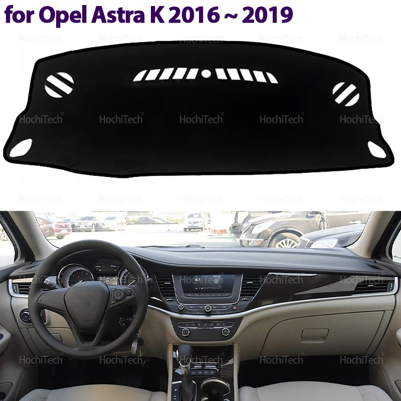 

Car Dashboard Sun Shade Cover for Opel Astra K 2016 2017 2018 2019 Mat Avoid Light Pad Anti-UV Non-Slip Carpet
